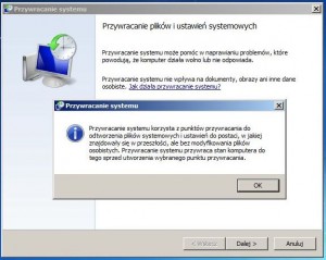 winre przywracanie systemu