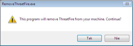 remove threat fire